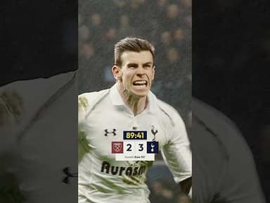 Bale in the final minute ⏱️🔥