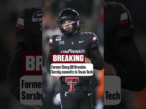 Brendan Sorsby is now a Texas Tech Raider #cfb #transferportal #texastech