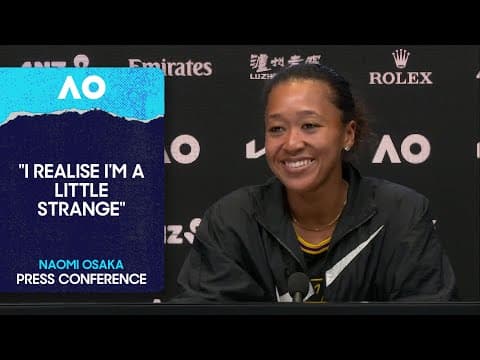 Naomi Osaka | Australian Open 2026 First Round