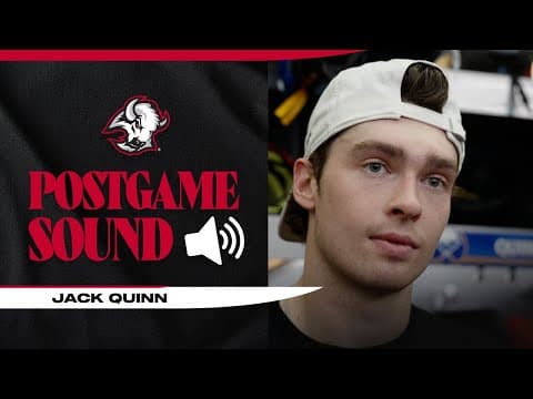 "Our Line Was Really Good Tonight" | Jack Quinn After Buffalo Sabres Defeat Anaheim Ducks
