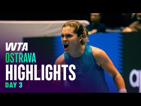 Day 3 in Ostrava featuring McNally, Boulter, Volynets and more | WTA Match Highlights