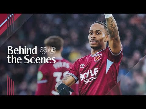 Hammers Secure Win In Extra Time! ⚒️ | West Ham 2-1 QPR | Behind the Scenes