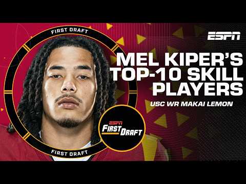 ๐Mel Kiper's TOP SKILL-PLAYERS in 2026 NFL Draft! w/Field Yates๐ | First Draft๐