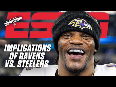 What’s at stake for Ravens vs. Steelers SHOWDOWN? + SAFE and OUT head coaches 👀 | NFL Countdown