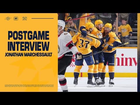 Jonathan Marchessault: Postgame Interview - Jan 22nd