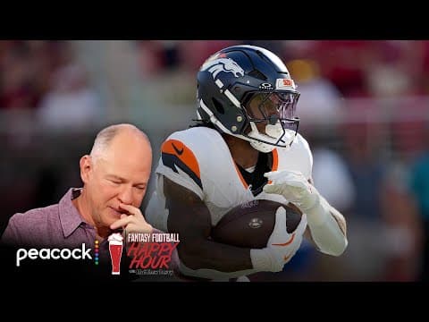 Grading Denver Broncos RJ Harvey's fantasy cost and value | Fantasy Football Happy Hour | NFL on NBC