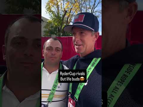 Ted Scott and Francesco Molinari addressed their heated exchange on Saturday at Bethpage. 🤝