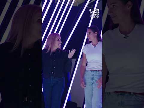 Take a tour of the 2025 WTA Finals Riyadh with Caroline Garcia! Watch the full episode now! 🤩