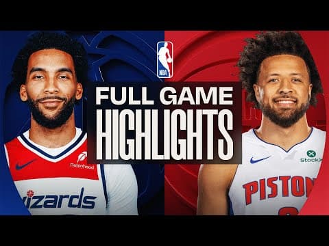 WIZARDS at PISTONS | FULL GAME HIGHLIGHTS | February 5, 2026