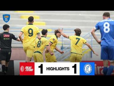 Vladimirov per un pari prezioso nel big match | MilanFuturo-FolgoreCaratese 1-1 | Serie D Highlights