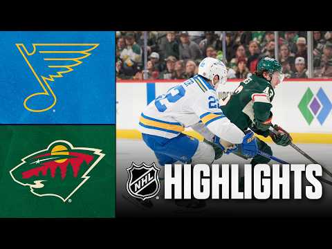 Blues vs. Wild | NHL Highlights | March 01, 2026