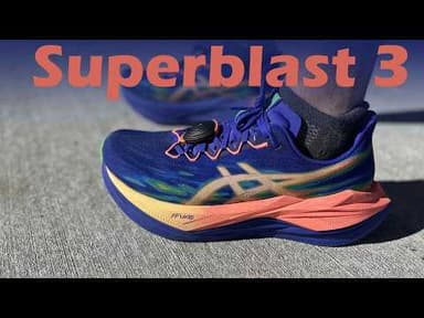 ASICS Superblast 3 First Run Impressions & Comparisons || Better than the Megablast?