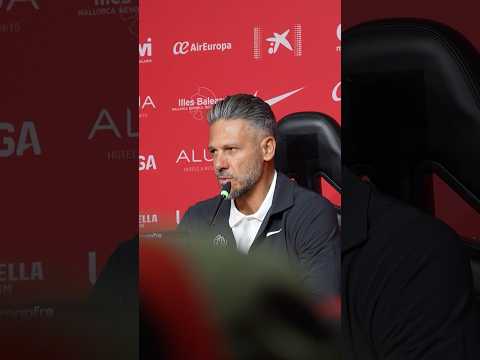 Así fue la presentación de DEMICHELIS en el Mallorca ❤️🖤