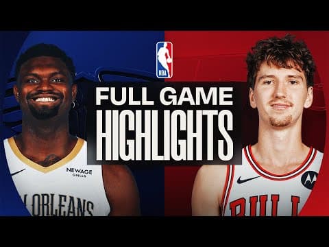PELICANS at BULLS | FULL GAME HIGHLIGHTS | December 14, 2025