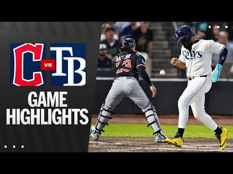 Guardians vs. Rays Game Highlights (9/4/25) | MLB Highlights