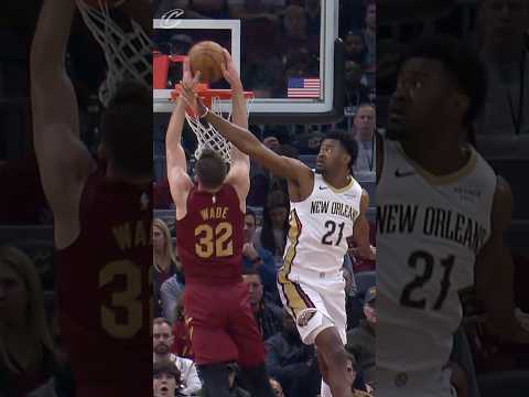 😨 THIS DEAN DUNK. #LetEmKnow #Cavs #DeanWade #NBA #Shorts