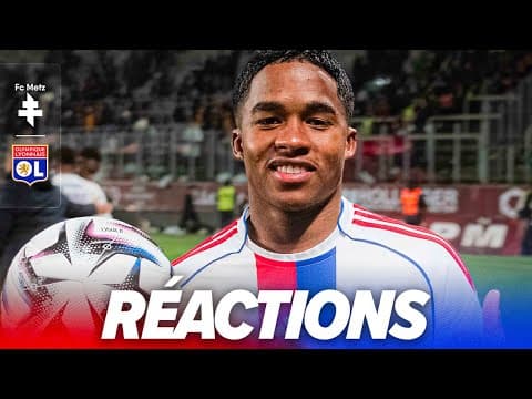Endrick après FC Metz-OL :" C'est mon premier triplé, je suis tellement heureux"
