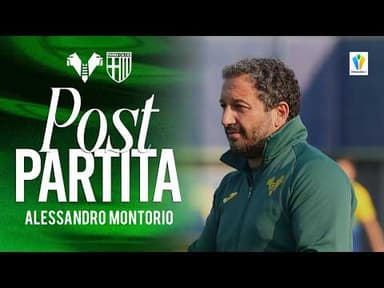 Montorio: "La squadra ha messo in campo lo spirito giusto, un pareggio sarebbe stato più corretto"