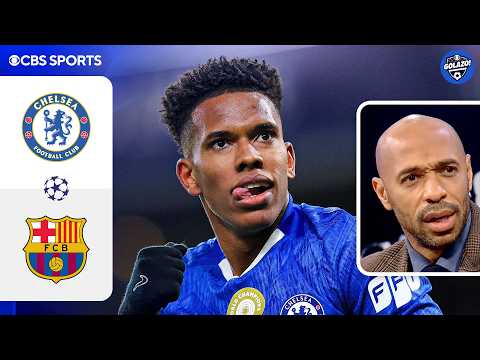 EstĂȘvĂŁo shines as Chelsea sink Barcelona! REACTION from Thierry Henry and Liam Delap | UCL Today
