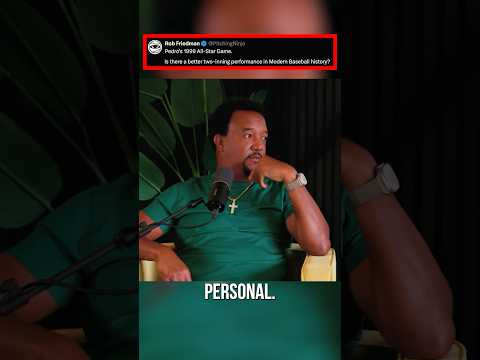 Pedro's 1999 All-Star Game. Is there a better two-inning performance in Modern Baseball history?