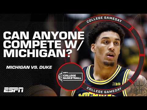 Can Cameron Boozer become the No. 1 pick in Duke’s matchup vs. Michigan? | College GameDay