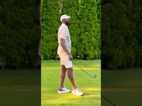Sahith sets sights on golf round with LeBron π€©