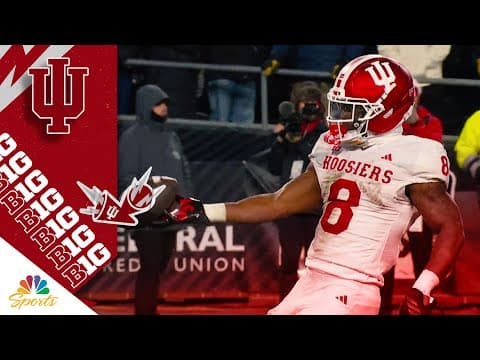 Indiana's Kaelon Black puts Purdue in the spin cycle for second score of the day | Big Ten on NBC