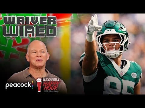 Mason Taylor, Theo Johnson among Week 6 waiver wire TEs | Fantasy Football Happy Hour | NFL on NBC