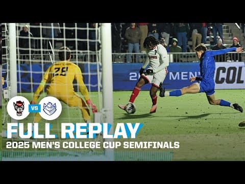 NC State vs. Saint Louis: 2025 NCAA men's soccer College Cup semifinals | FULL REPLAY