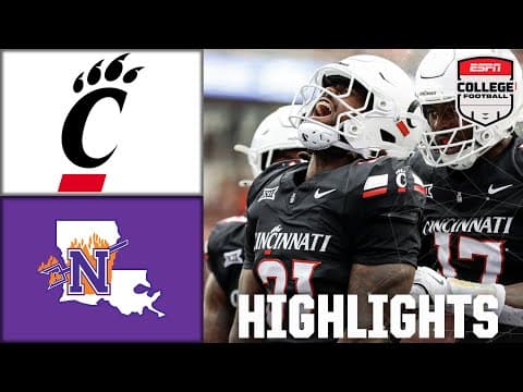 Northwestern State Demons vs. Cincinnati Bearcats | Full Game Highlights | ESPN College Football