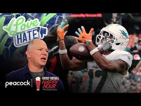 Jaylen Waddle, Michael Pittman might struggle in Week 8 | Fantasy Football Happy Hour | NFL on NBC