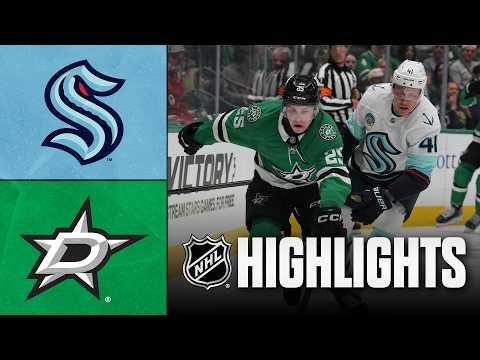 Kraken vs. Stars | NHL Highlights | February 25, 2026