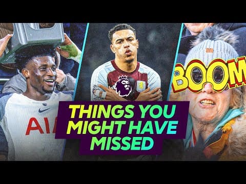 BIZARRE Premier League Moments We Think You Missed From Matchweeks 12-17