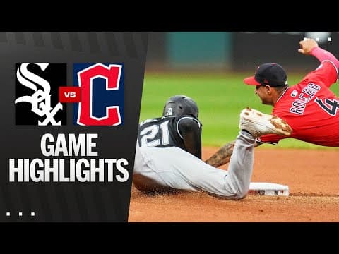 White Sox vs. Guardians Game Highlights (9/13/25) | MLB Highlights