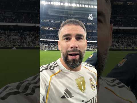 🤳 #Carvajal: "We witnessed a top atmosphere today! A part of this victory is yours. We keep going!”