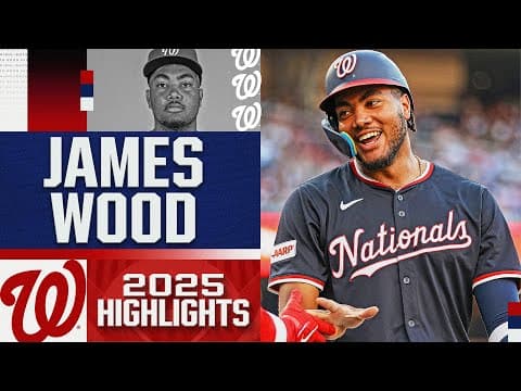 BREAKOUT SEASON? π³ James Wood was named an All-Star and slugged 31 HR in 2025 for the Nationals!