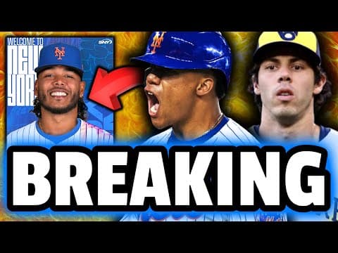 BREAKING: METS WON’T STOP MAKING TRADES!! This One is Massive..