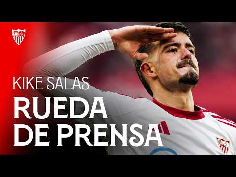 Rueda de prensa de Kike Salas l 📡 EN DIRECTO
