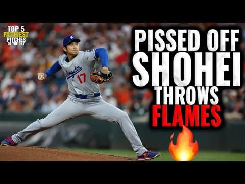 Shohei Ohtani gets ANGRY and then Dominates!