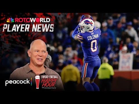 Is Keon Coleman viable flex; panic on Mark Andrews? | Fantasy Football Happy Hour | NFL on NBC