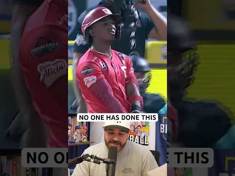 Luisangel Acuña became the first player to hit four home runs in a Venezuelan winter league game