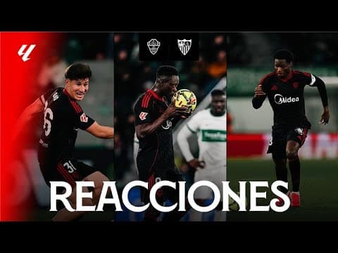 Las reacciones de los protagonistas tras el empate logrado en Elche