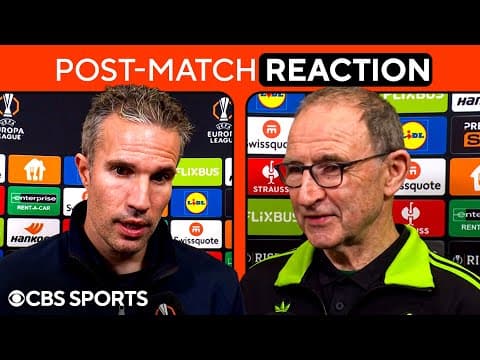 "We were MAGNIFICENT" Martin O'Neill on Celtic WIN over Feyenoord ➕ Van Persie, McGregor & MORE