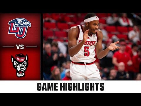Liberty vs. NC State Game Highlights | 2025-26 ACC Men's Basketball