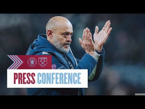 Paquetá, Traoré, Preparing For Chelsea | Nuno Espírito Santo's Press Conference | Chelsea v West Ham
