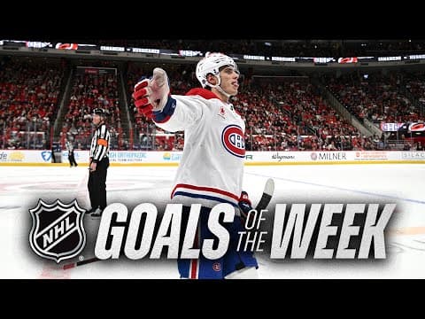 Caufield Dances, McDavid Creates & Rookies Take Over | NHL Week 13 Best Goals