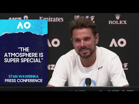 Stan Wawrinka Press Conference | Australian Open 2026 Frist Round