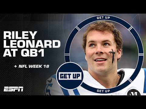 Philip Rivers' return has COME TO AN END ๐จ The Colts starting RILEY LEONARD in Week 18 | Get Up