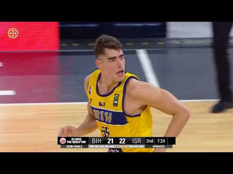 Luka Garza BALLING For Bosnia and Herzegovina | FIBA Basketball