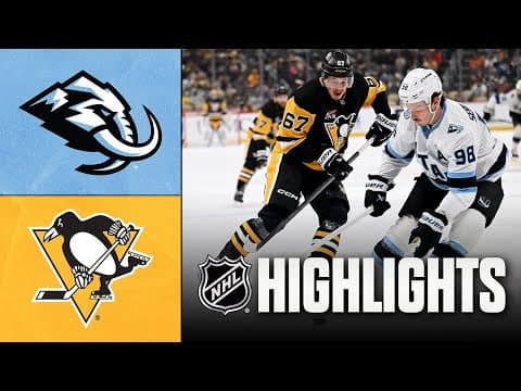 Mammoth vs. Penguins | NHL Highlights | December 14, 2025
